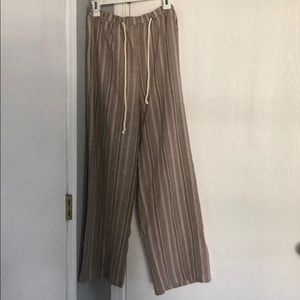 Linen pants size small